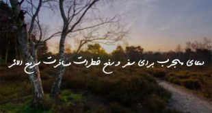 783673607293620936027-310x165 دعای مجرب برای سفر و رفع خطرات مسافرت سریع الاثر  