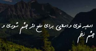 2836386207-310x165 ادعیه قوی و اسلامی برای دفع اثر چشم شوری و چشم زخم  