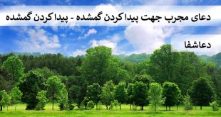 گمشده-2-310x165 دعای مجرب جهت پیدا کردن اموال گمشده - پیدا کردن گمشده  
