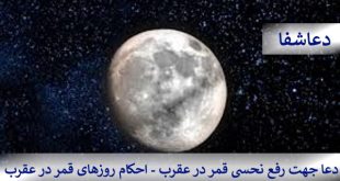 عقرب2-310x165 دعا جهت رفع نحسی قمر در عقرب - احکام روزهای قمر در عقرب  