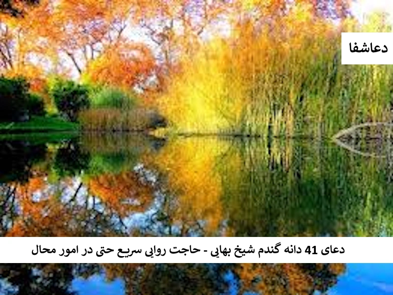 گندم دعای ۴۱ دانه گندم شیخ بهایی - حاجت روایی سریع حتی در امور محال  